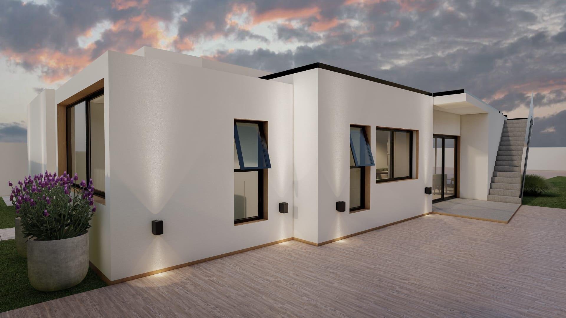 Villa i Fortuna, Murcia, Spanien 3 sovrum, 130 kvm. Nr. 141936