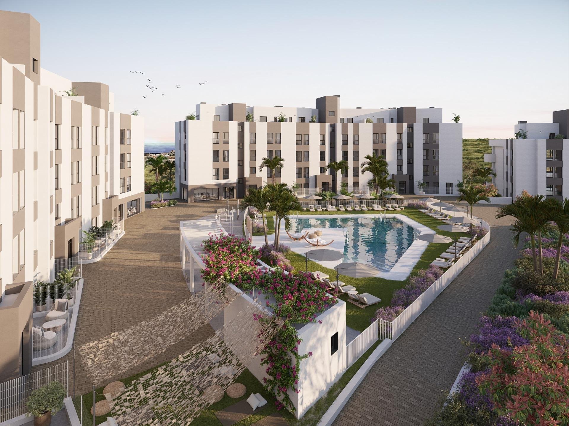 Lägenhet i Mijas, Malaga, Spanien 2 sovrum, 93 kvm. Nr. 169703