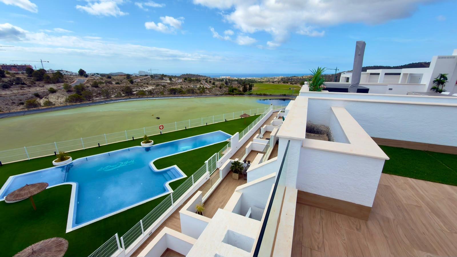 Bungalow a Finestrat, Alicante, Spagna 3 camere da letto, 185.62 mq. N° 177508