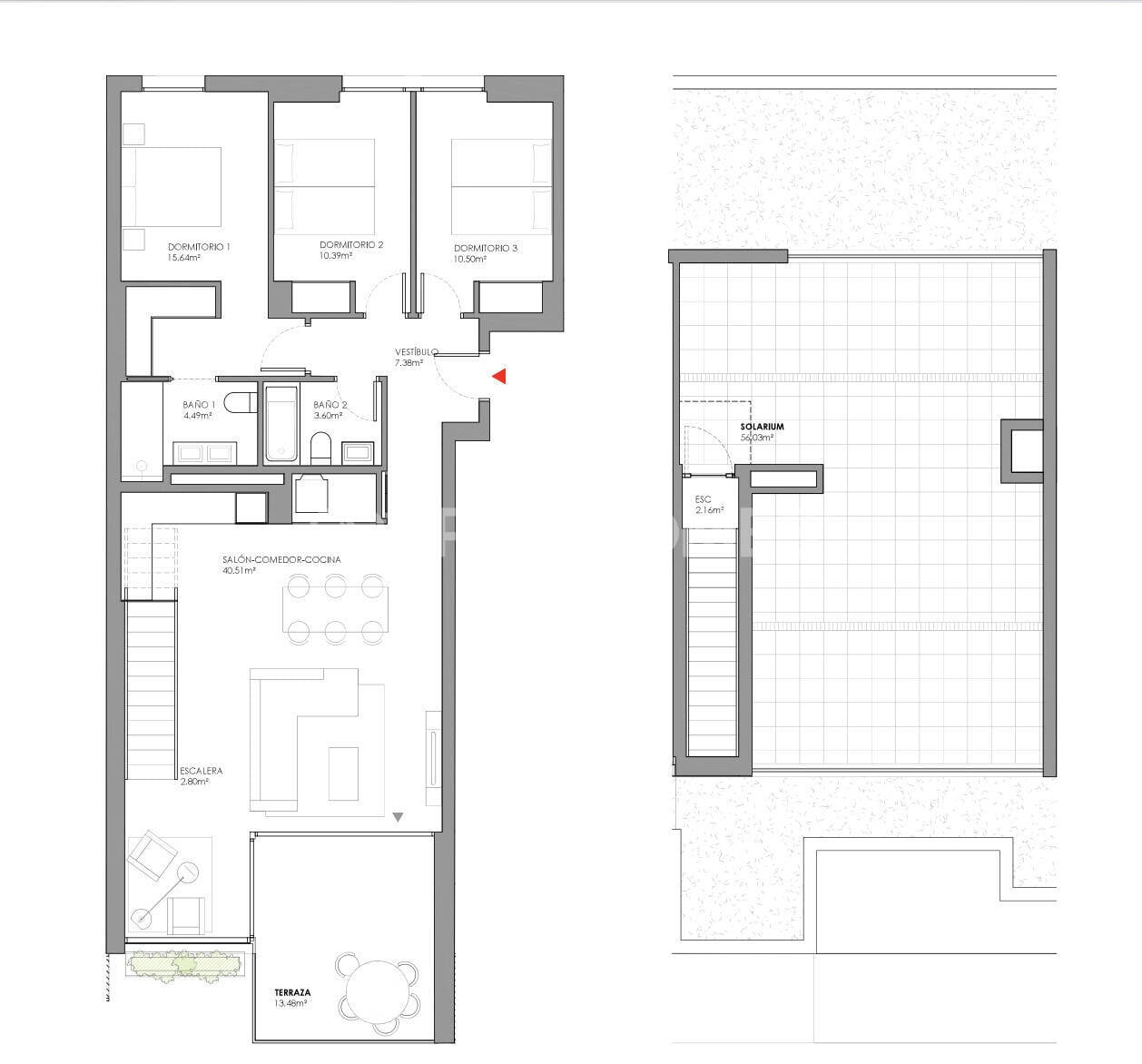 Apartament w Cubelles, Barcelona, Hiszpania 4 sypialnie, 107 mkw. nr 166136
