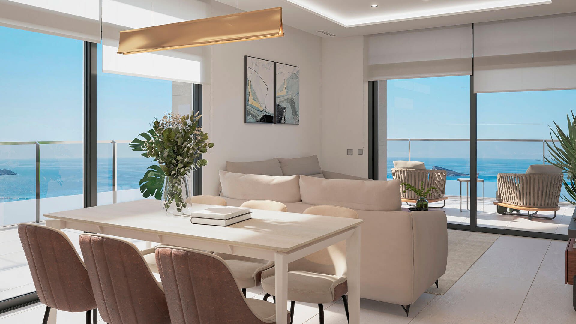 Huoneisto TM Tower, Benidorm, Alicante, Espanja 3 makuuhuonetta, 141 m2 No. 146946
