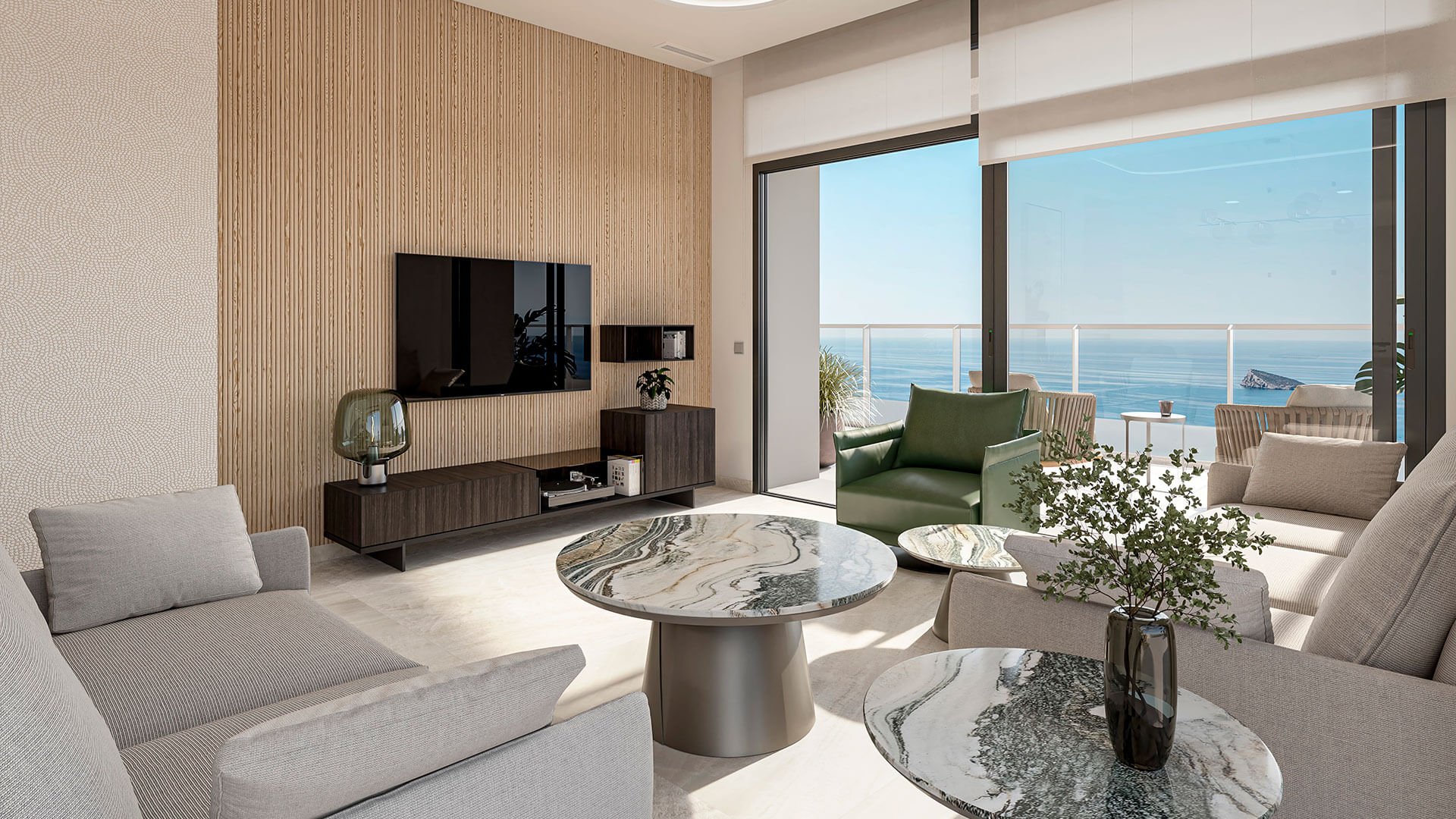 Apartament w TM Tower, Benidorm, Alicante, Hiszpania 2 sypialnie, 159 mkw. nr 146942