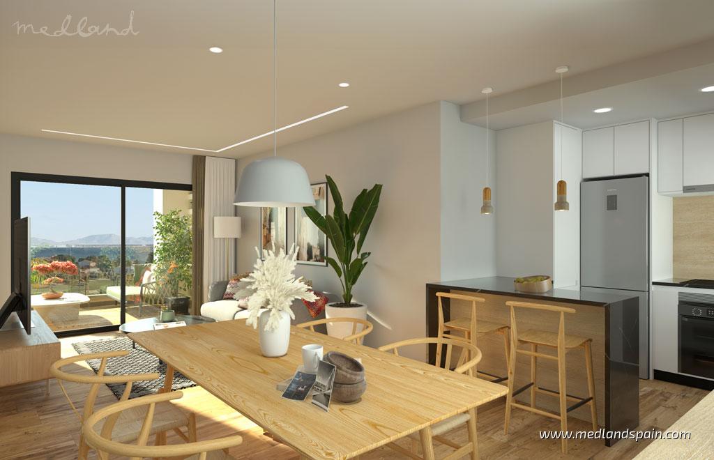 Apartamento en Los Alcázares, Murcia, España 2 dormitorios, 83 m2 No. 142845