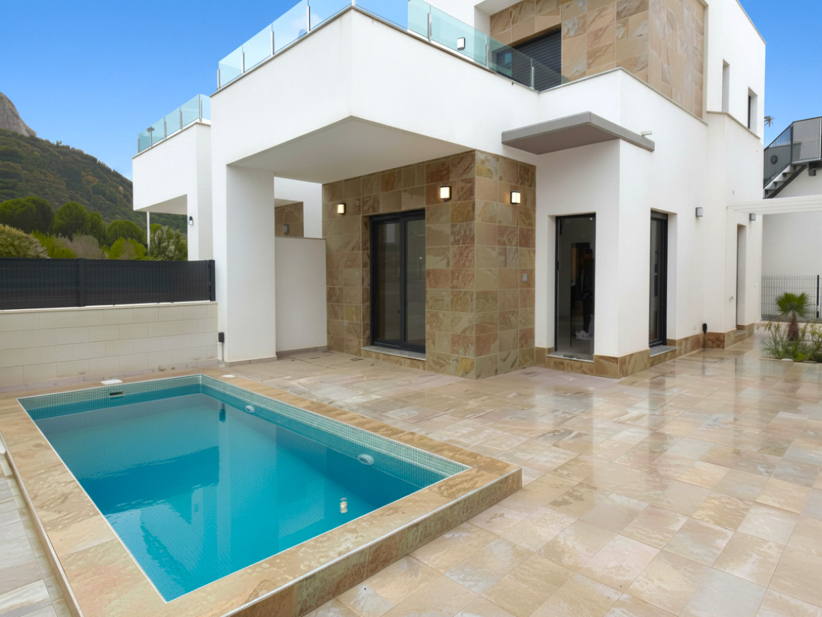 Villa in Polop, Alicante, Spain 3 bedrooms, 150 sq.m. No. 192490