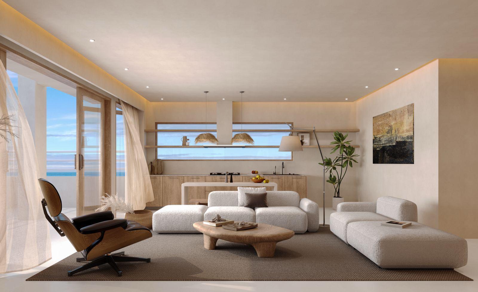 Appartamento a Villajoyosa, Alicante, Spagna 3 camere da letto, 187 mq. N° 192496