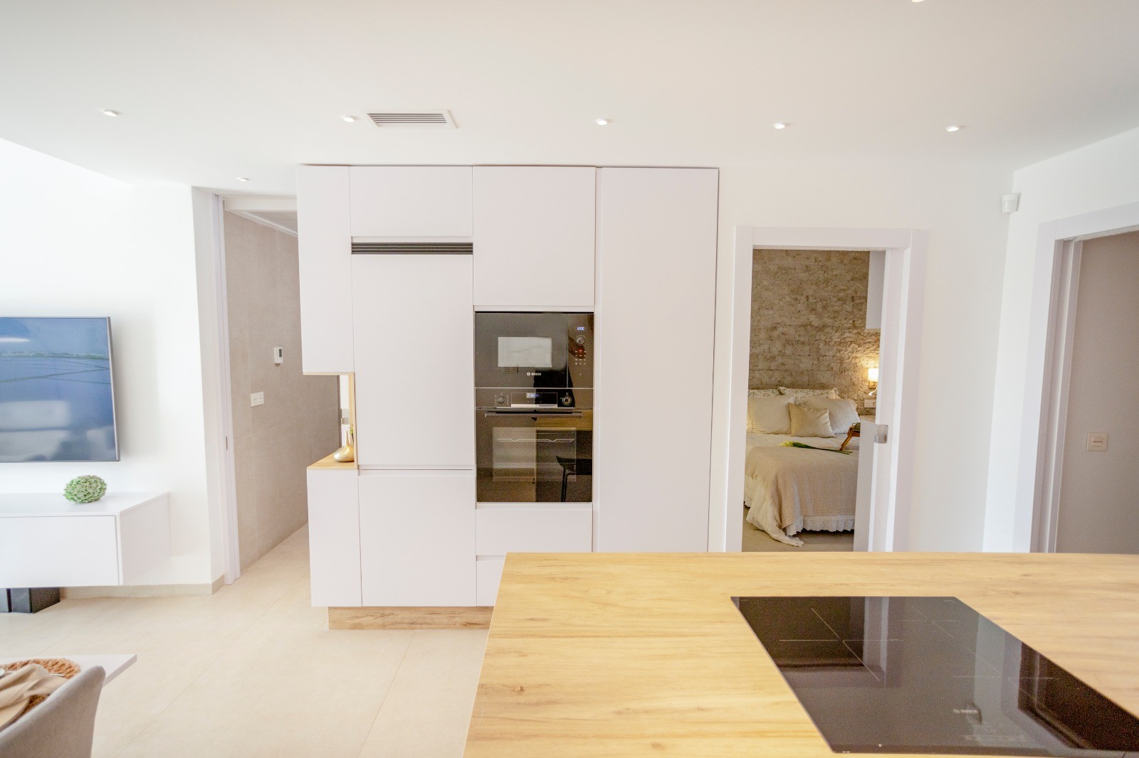 Bungalow i San Pedro del Pinatar, Murcia, Spanien 3 sovrum, 83 kvm. Nr. 96664