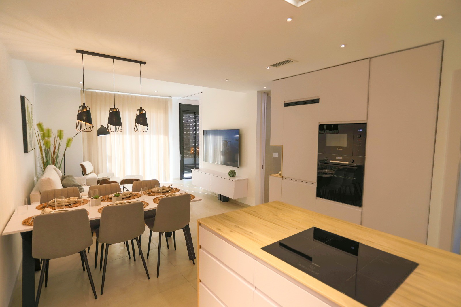 Bungalow i San Pedro del Pinatar, Murcia, Spanien 3 sovrum, 83 kvm. Nr. 96664