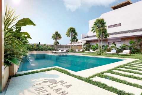 Bungalow i San Pedro del Pinatar, Murcia, Spanien 3 sovrum, 83 kvm. Nr. 96664