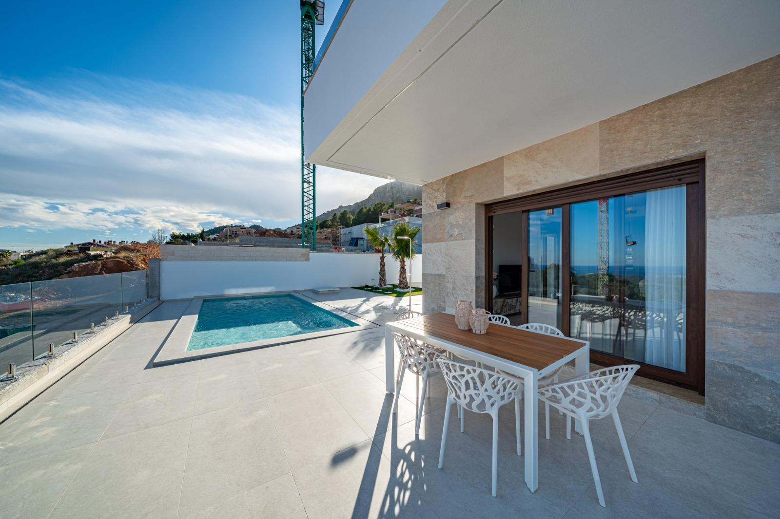 Villa à Polop, Alicante, Espagne 3 chambres, 136.68 m2 No. 165847