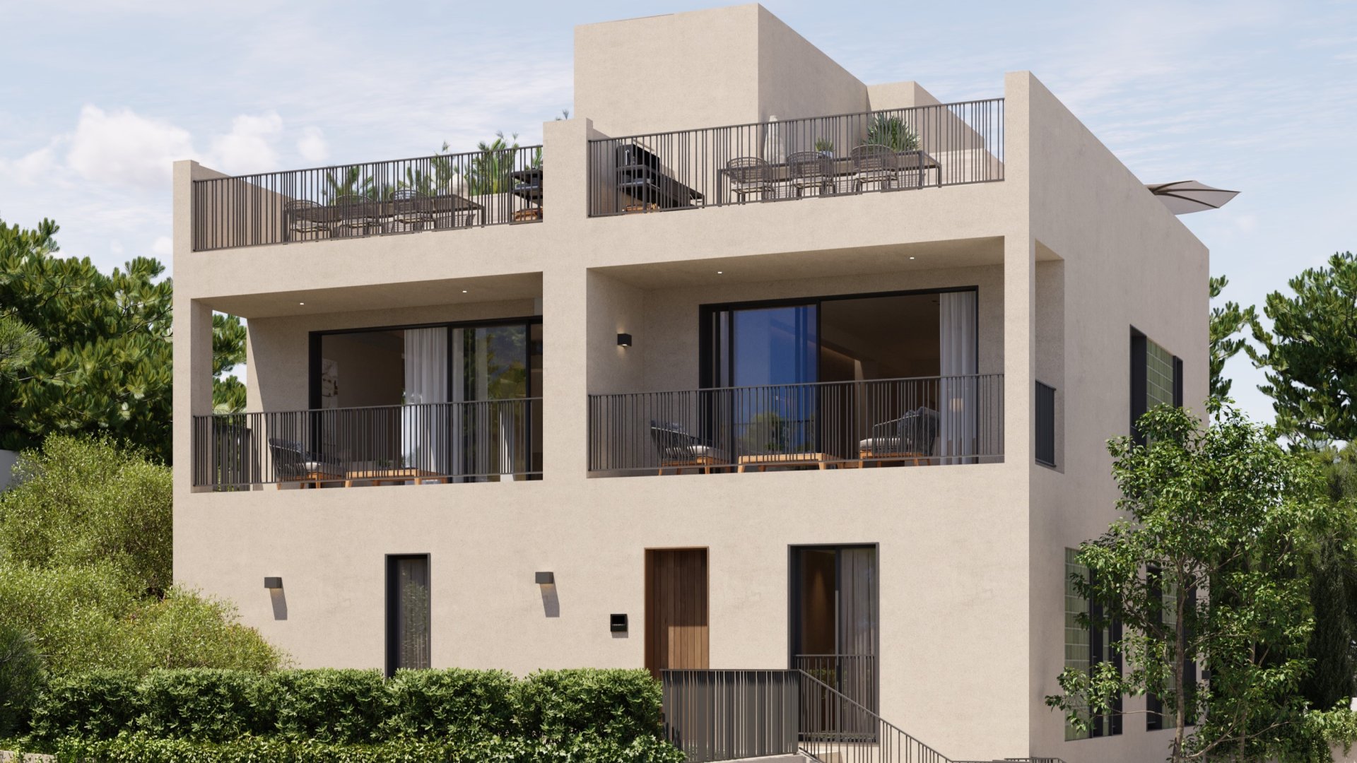 Radhus i Cala Mayor, Mallorca, Spanien 3 sovrum, 156 kvm. Nr. 139230