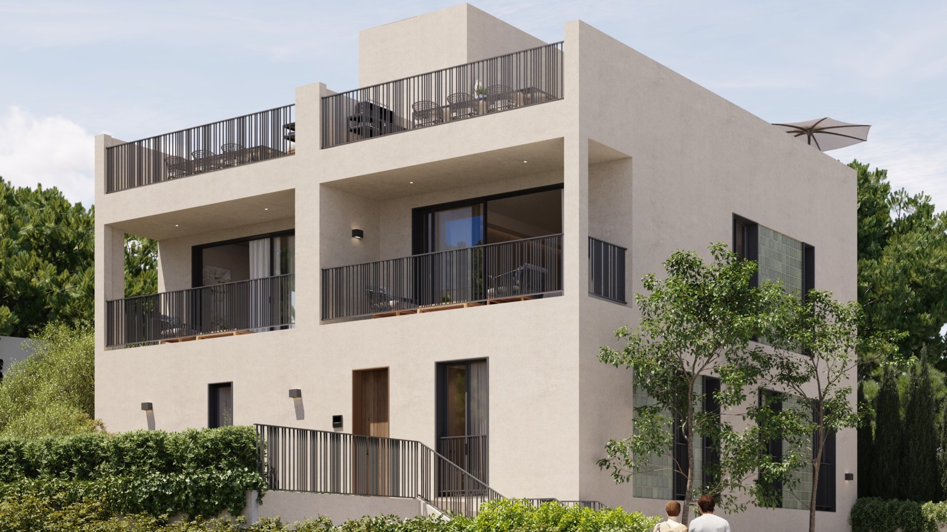Radhus i Cala Mayor, Mallorca, Spanien 3 sovrum, 156 kvm. Nr. 139230