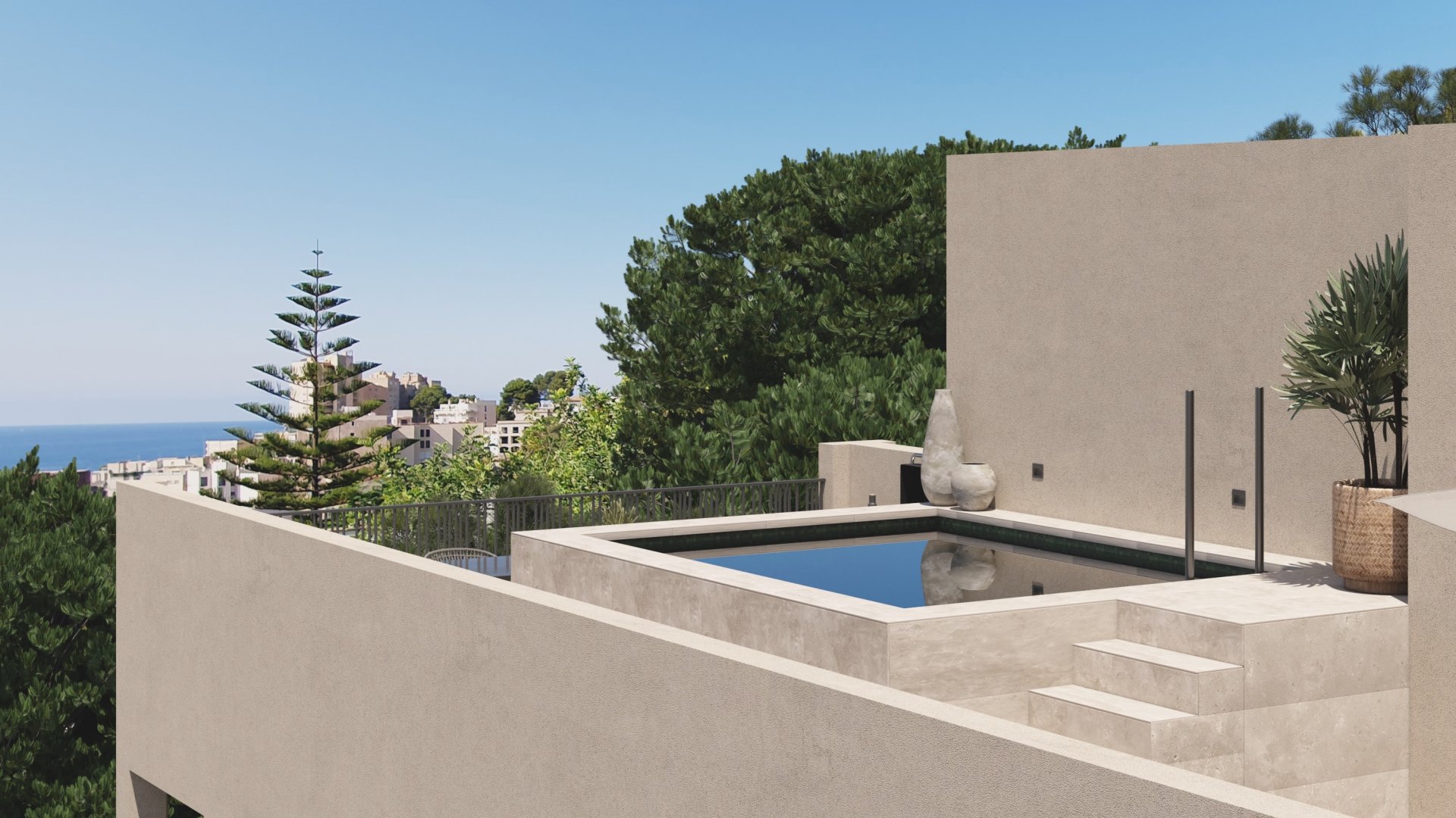 Radhus i Cala Mayor, Mallorca, Spanien 3 sovrum, 156 kvm. Nr. 139230