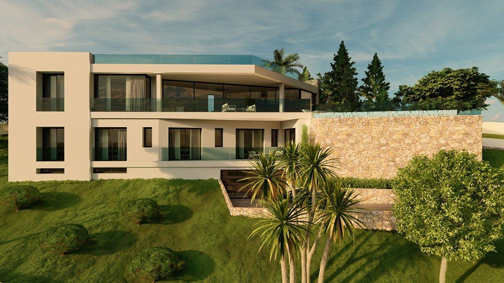 Villa in Costa D'en Blanes, Mallorca, Spain 5 bedrooms, 550 sq.m. No. 148146