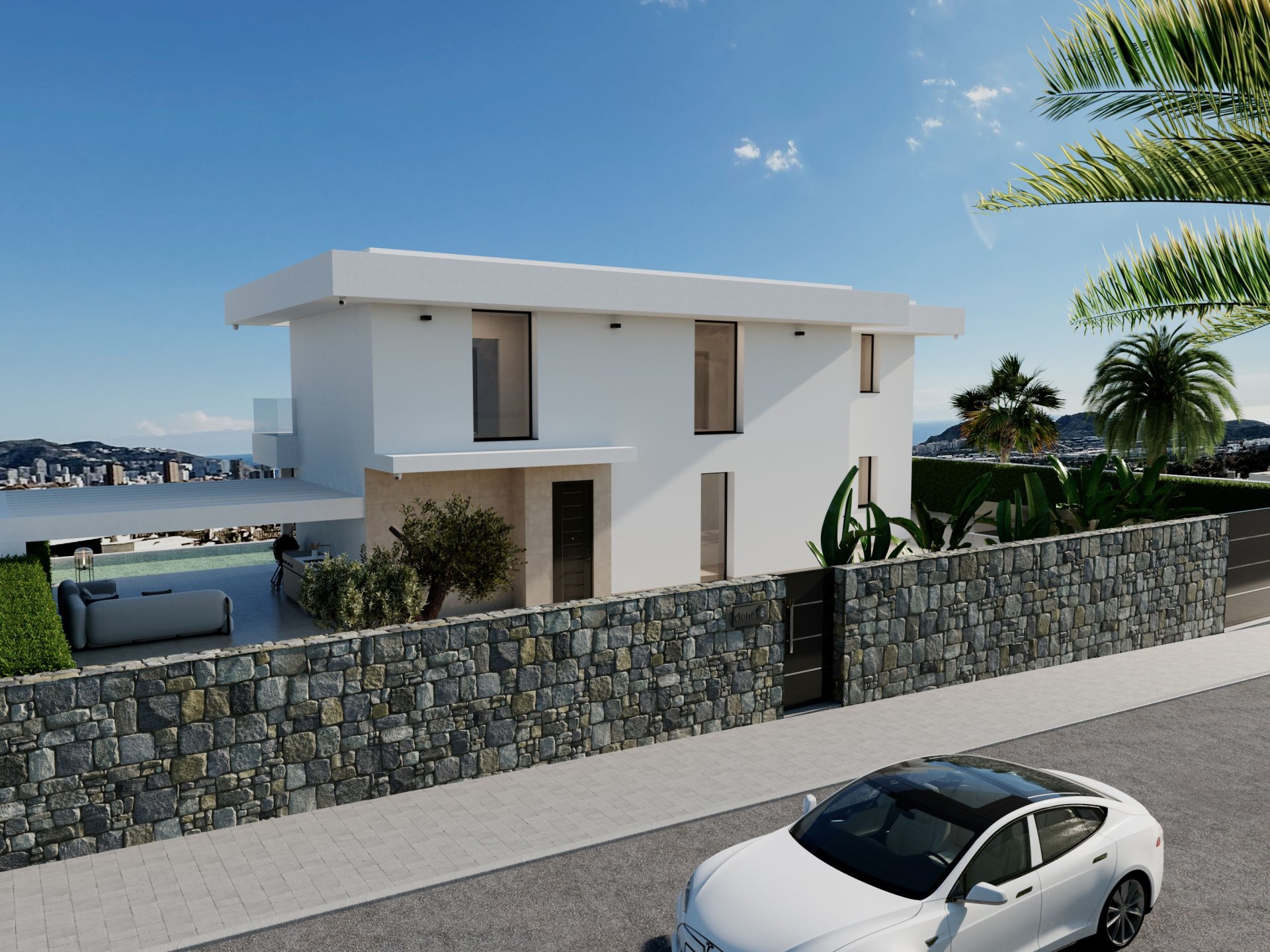 Huvila Finestrat, Alicante, Espanja 5 makuuhuonetta, 365 m2 No. 156410