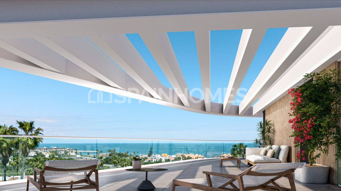 Apartment in Manilva, Malaga, Spain 2 bedrooms, 58 sq.m. No. 160609