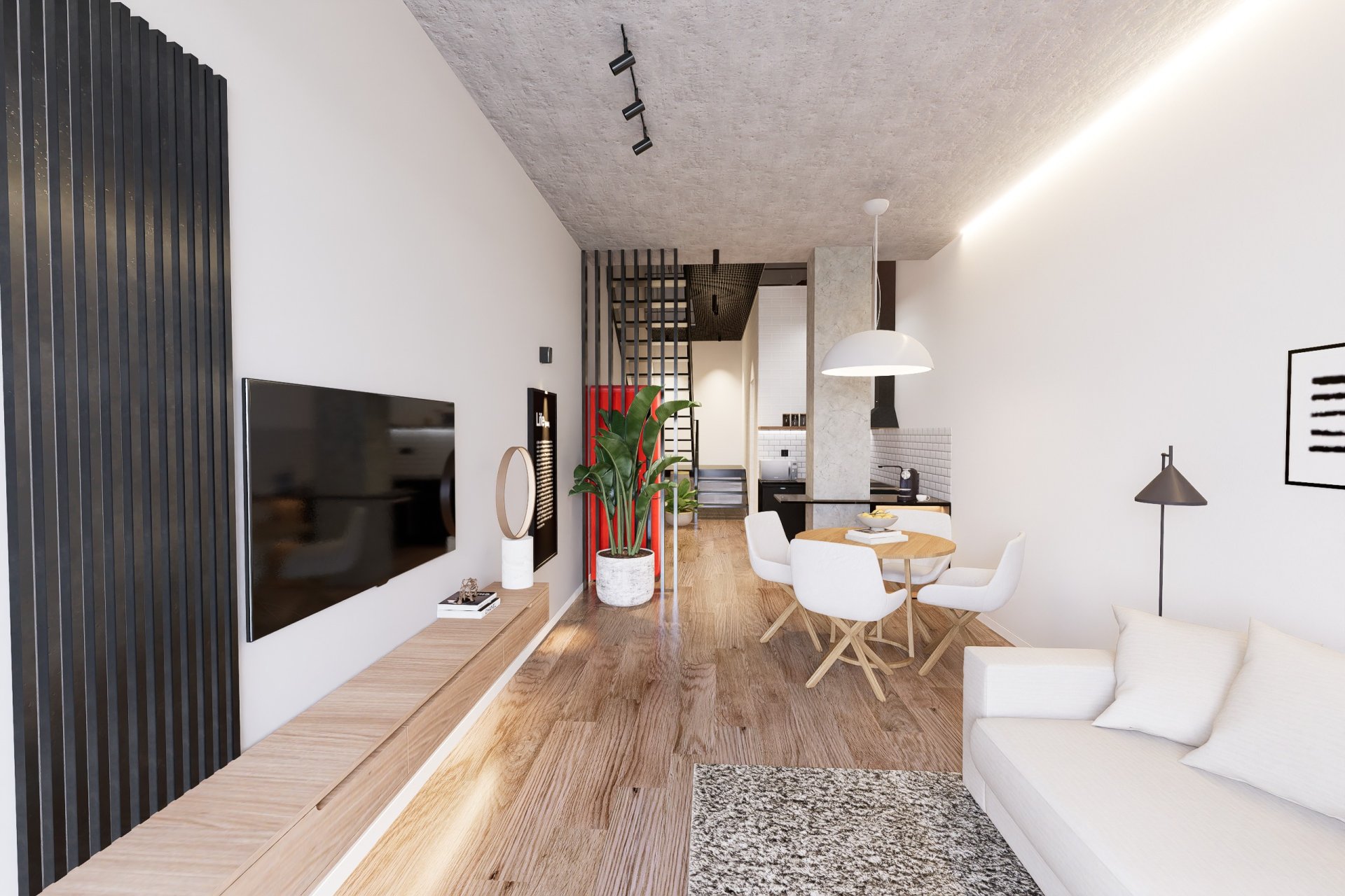 Apartment à Alicante, Espagne 1 chambre, 84 m2 No. 191788