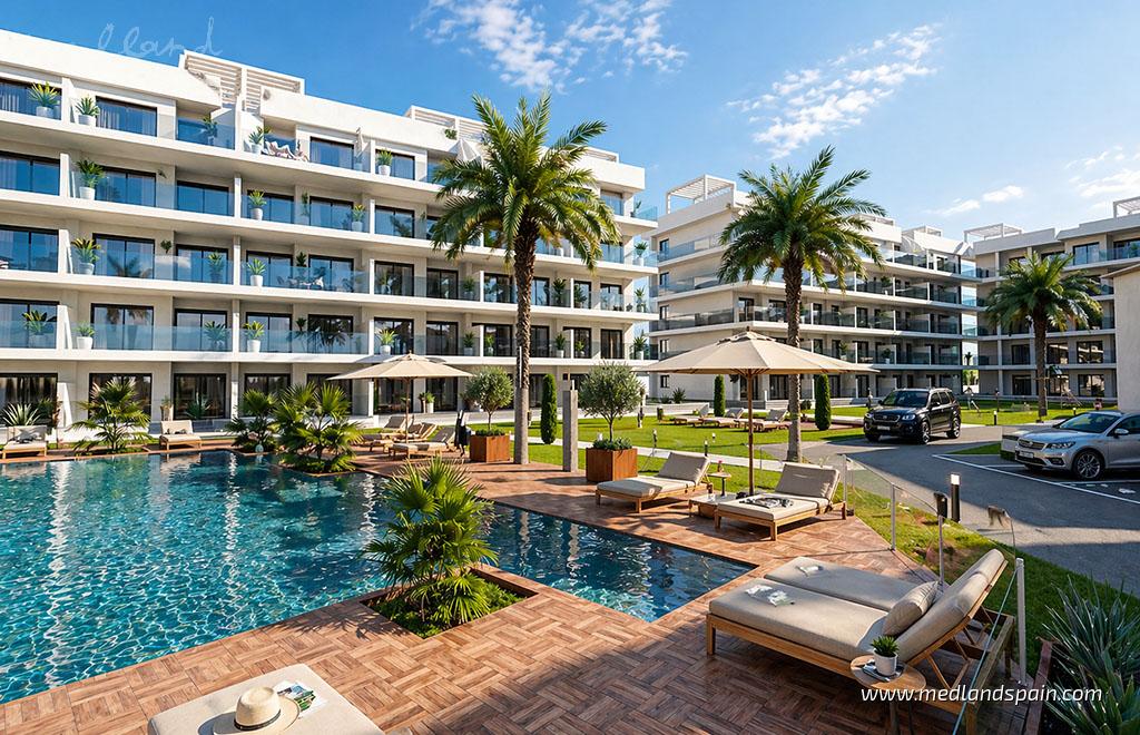 Apartment in Guardamar del Segura, Alicante, Spain 2 bedrooms, 65 sq.m. No. 166164