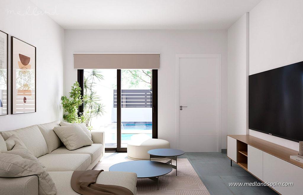 Villa in Torre-Pacheco, Murcia, Spanien 2 Schlafzimmer, 81 m2 Nr. 166162