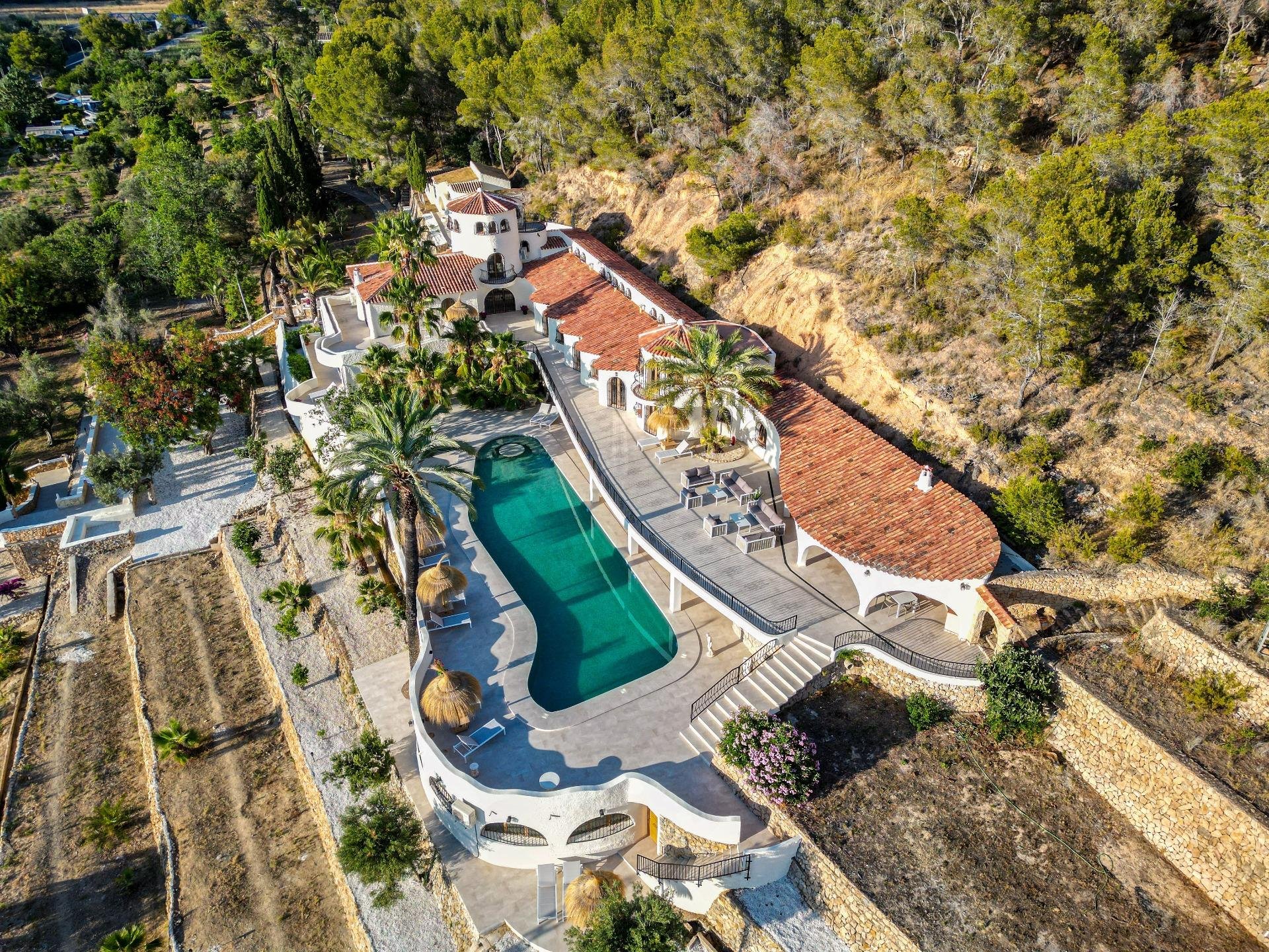 Huvila Altea, Alicante, Espanja 11 makuuhuonetta, 1075 m2 No. 168276