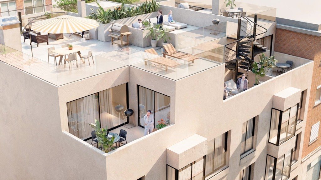 Apartment à Madrid, Espagne 2 chambres, 72.42 m2 No. 168279