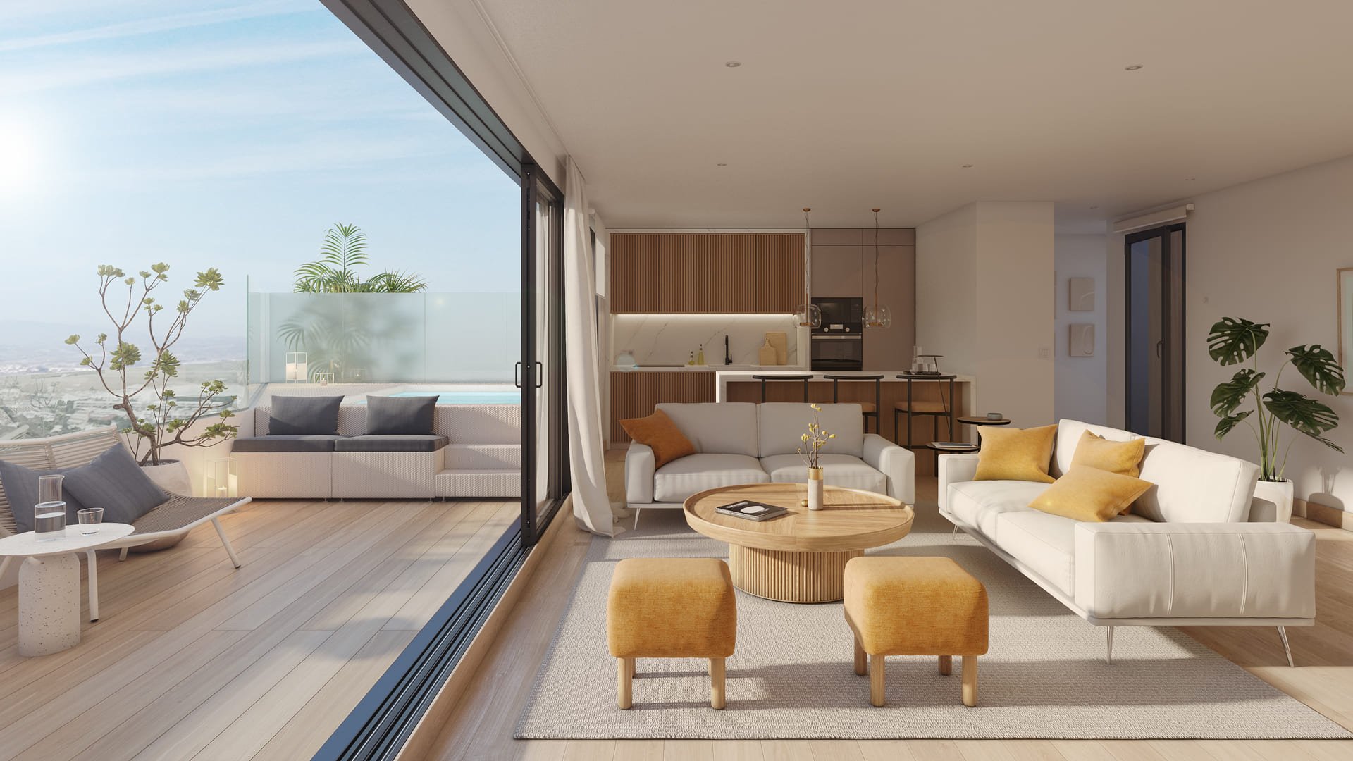 Huoneisto Mijas, Malaga, Espanja 3 makuuhuonetta, 133 m2 No. 134930