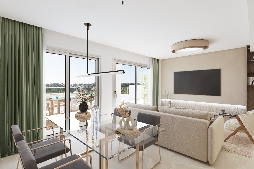 Apartment à Mijas, Malaga, Espagne 3 chambres, 95 m2 No. 134925