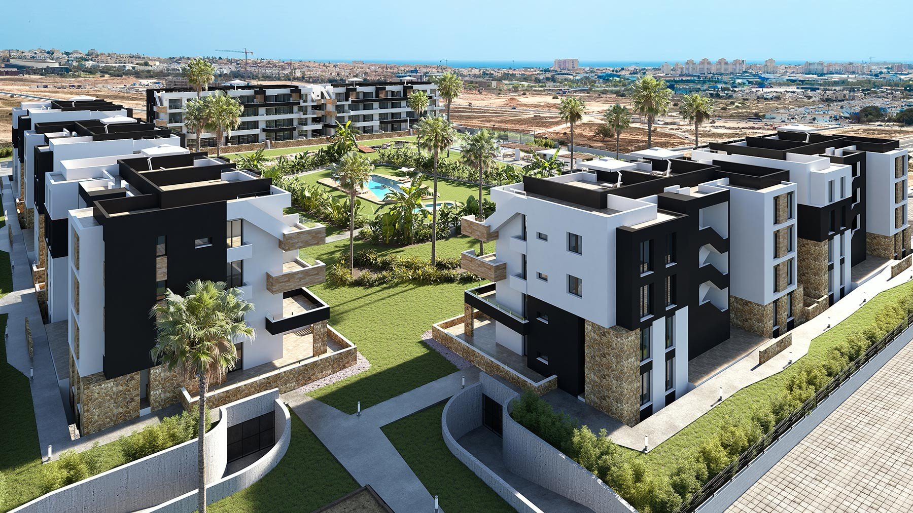 Apartment in Torrevieja, Alicante, Spain 2 bedrooms, 81 sq.m. No. 137572
