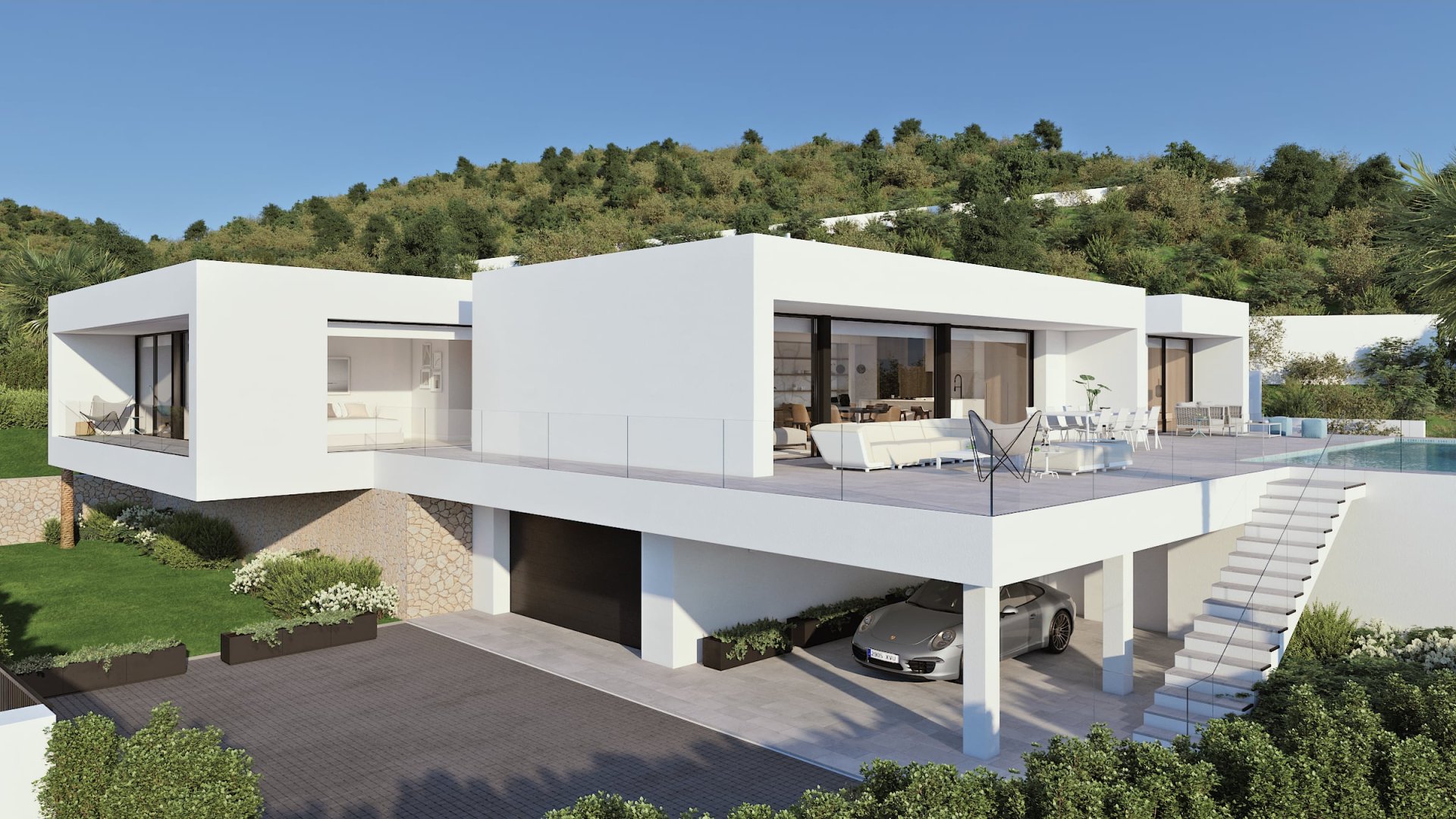 Villa i Benitachell, Alicante, Spanien 4 sovrum, 770 kvm. Nr. 188886
