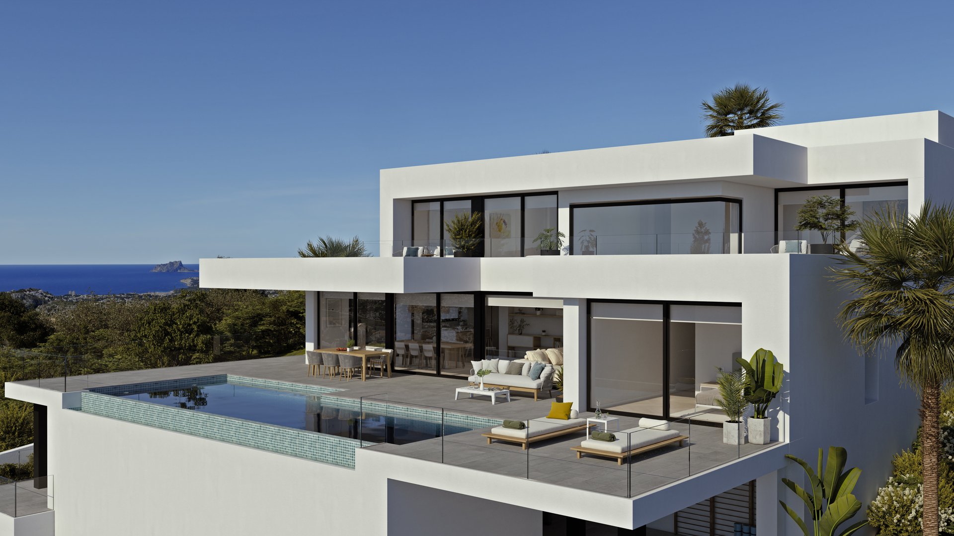 Huvila Benitachell, Alicante, Espanja 4 makuuhuonetta, 794 m2 No. 188887