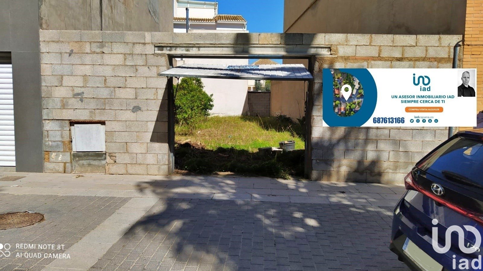 Land in Bellreguard Poble, Valencia, Spanien 207 m2 Nr. 186019
