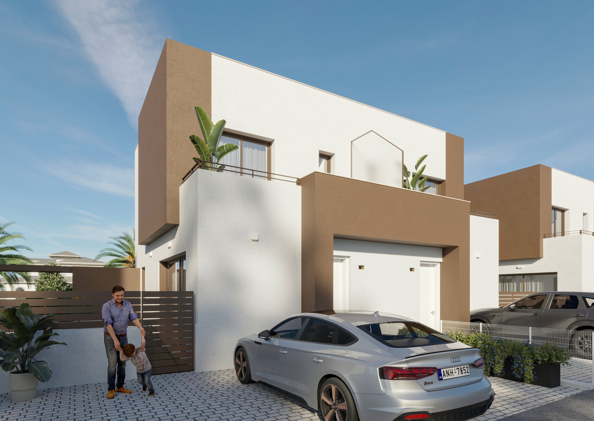 Townhouse in Elche, Alicante, Spain 3 bedrooms, 98 sq.m. No. 188825