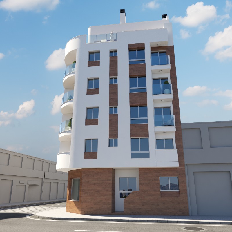 Dzīvoklis Torrevieja, Alicante, Spānijā 2 istabas, 77 m2 Nr. 145067