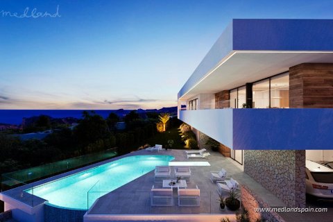 Villa i Cumbre Del Sol, Alicante, Spanien 3 sovrum, 183 kvm. Nr. 167843