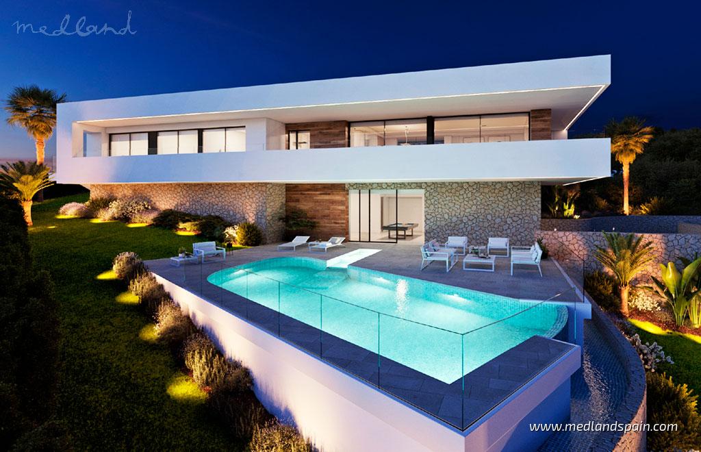 Huvila Cumbre Del Sol, Alicante, Espanja 3 makuuhuonetta, 183 m2 No. 167843