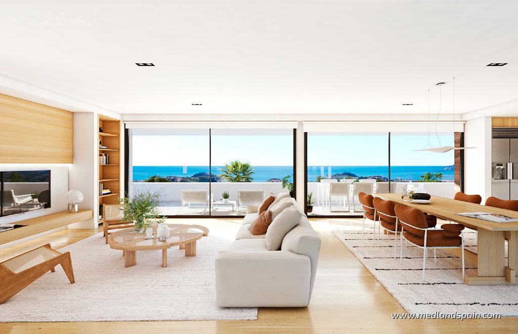 Huvila Cumbre Del Sol, Alicante, Espanja 3 makuuhuonetta, 183 m2 No. 167843