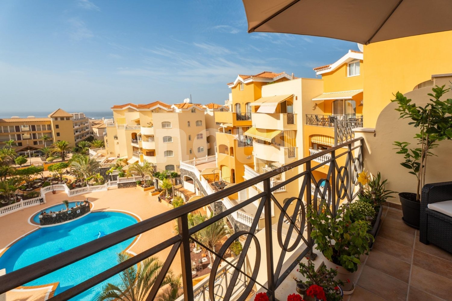 Kattohuoneisto Los Cristianos, Tenerife, Espanja 2 makuuhuonetta, 145 m2 No. 151437