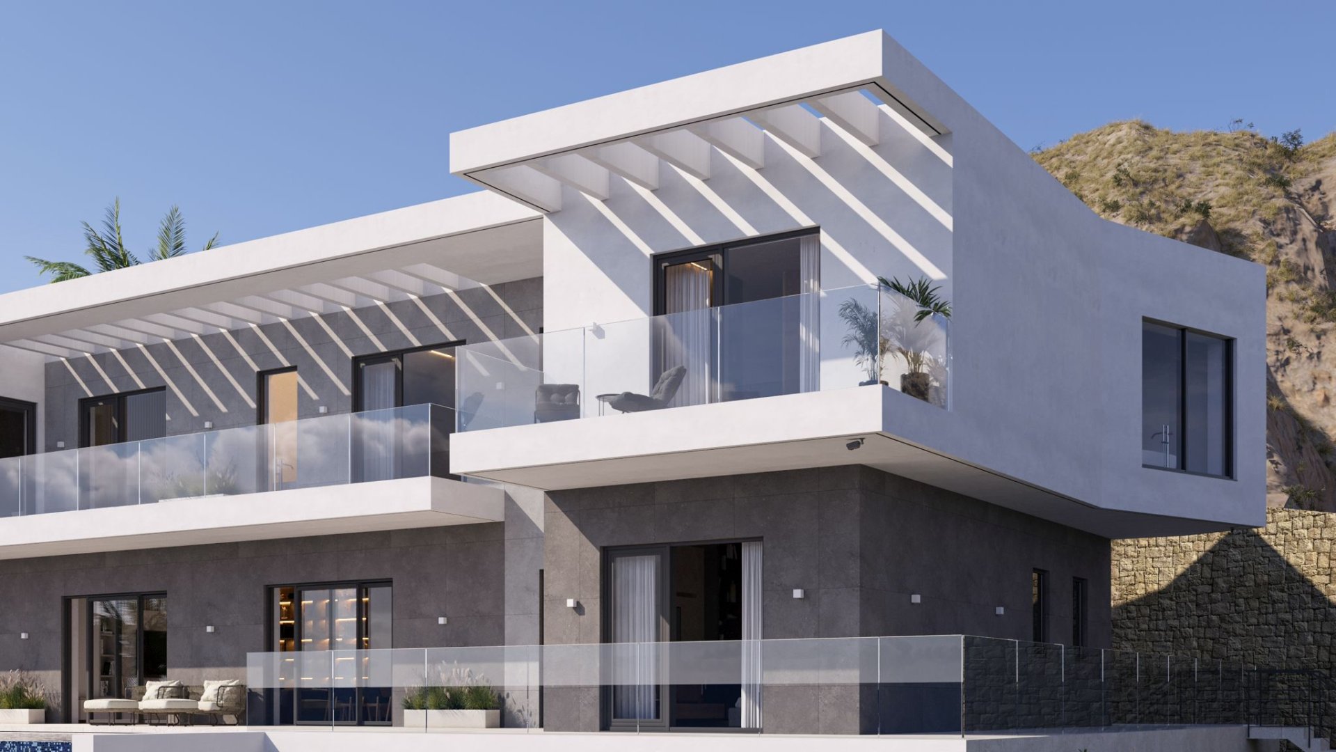 Huvila Benidorm, Alicante, Espanja 7 makuuhuonetta, 638 m2 No. 180642