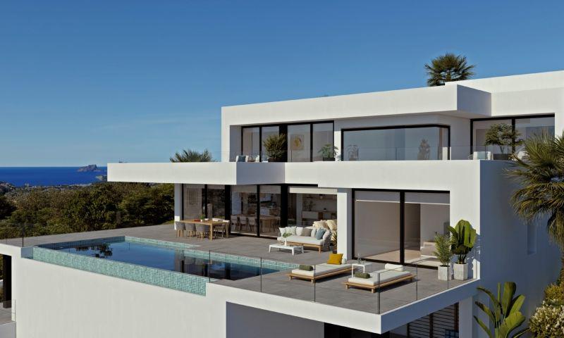 Huvila Benitachell, Alicante, Espanja 4 makuuhuonetta, 783 m2 No. 170060