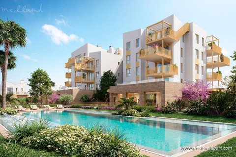 Apartment in Denia, Alicante, Spain 2 bedrooms, 80.56 sq.m. No. 105369
