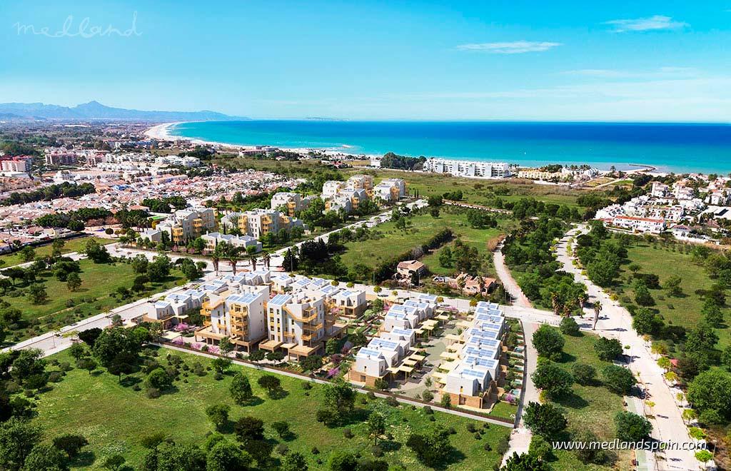 Apartment in Denia, Alicante, Spain 2 bedrooms, 80.56 sq.m. No. 105369