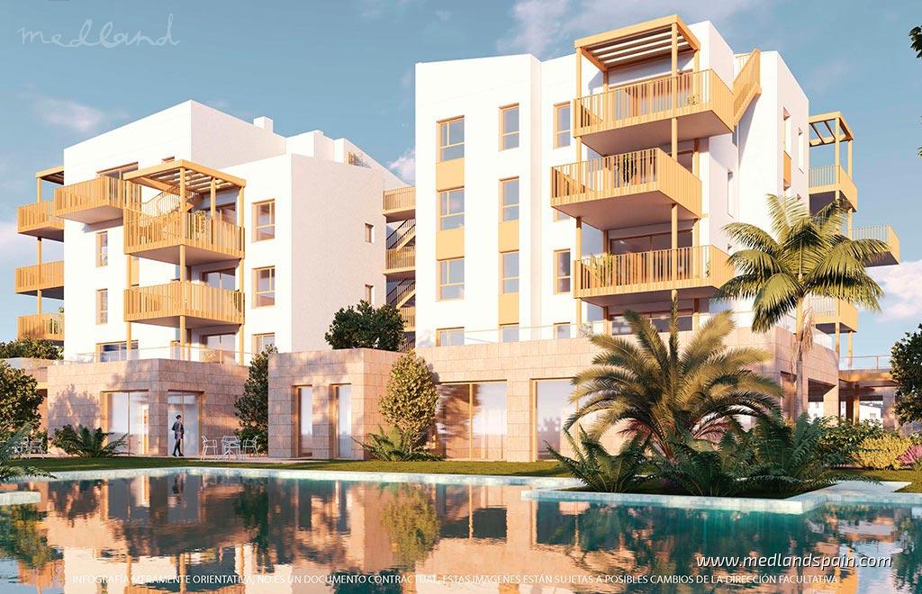 Apartment in Denia, Alicante, Spain 2 bedrooms, 80.56 sq.m. No. 105369