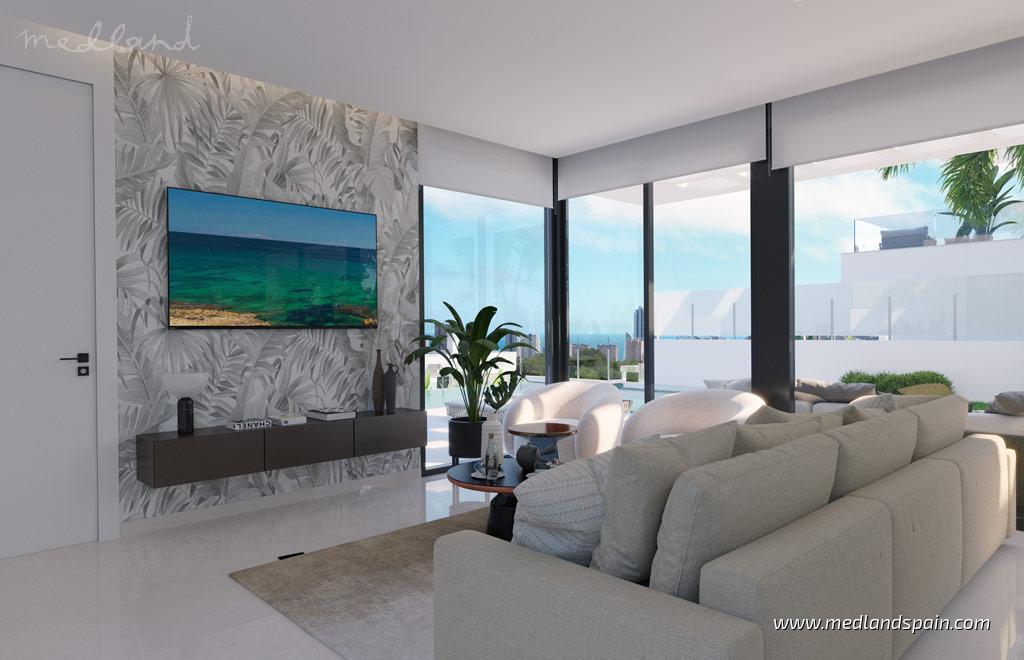 Villa in Finestrat, Alicante, Spanien 3 Schlafzimmer, 175 m2 Nr. 105366