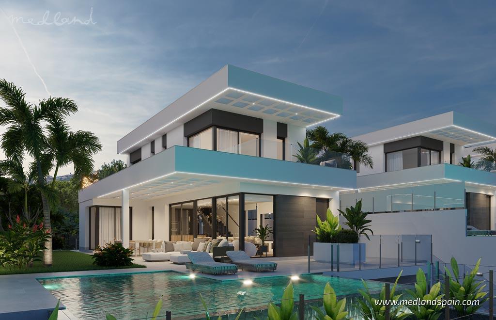 Villa in Finestrat, Alicante, Spanien 3 Schlafzimmer, 175 m2 Nr. 105366