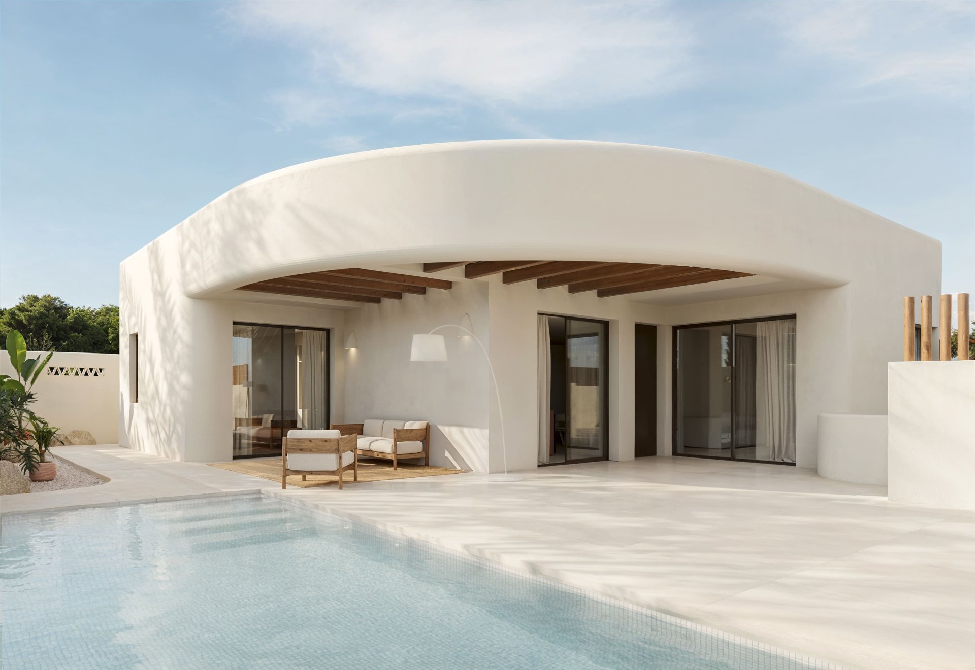 Villa a Algorfa, Alicante, Spagna 3 camere da letto, 116 mq. N° 196170