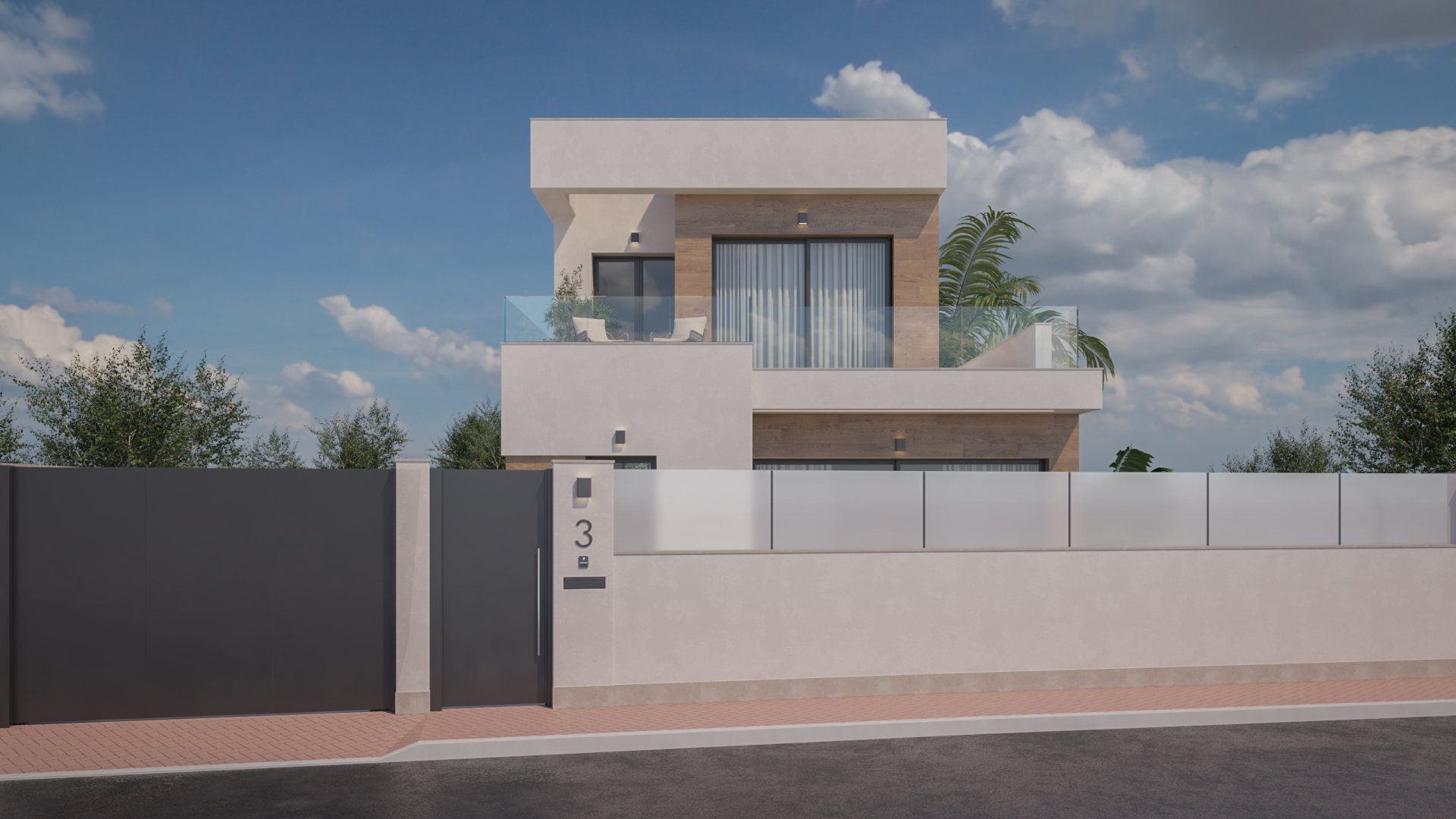 Villa en Pilar de la Horadada, Alicante, España 2 dormitorios, 113 m2 No. 163391