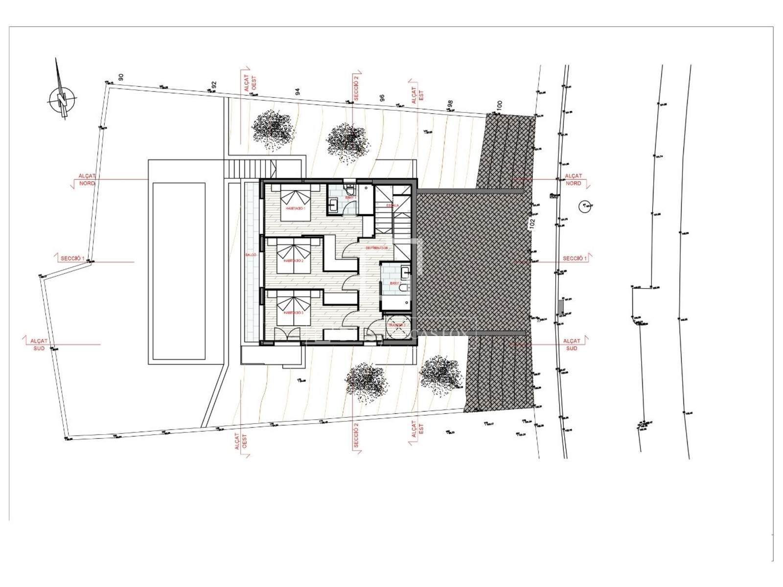 Huvila Sitges, Barcelona, Espanja 3 makuuhuonetta, 204 m2 No. 167575