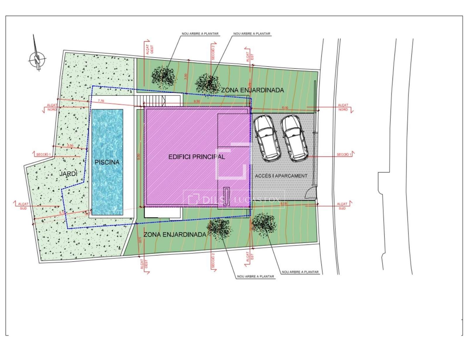 Huvila Sitges, Barcelona, Espanja 3 makuuhuonetta, 204 m2 No. 167575