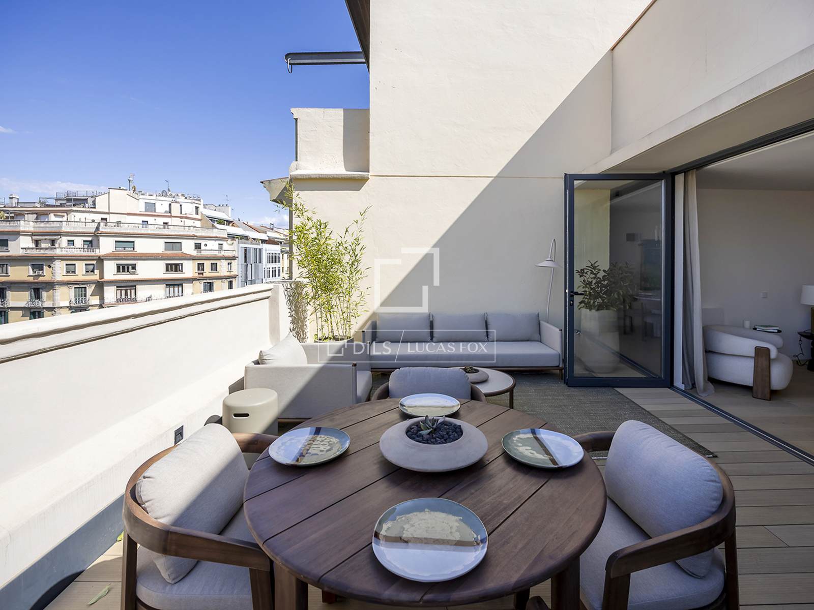 Penthouse w Barcelona, Hiszpania 2 sypialnie, 123 mkw. nr 150905