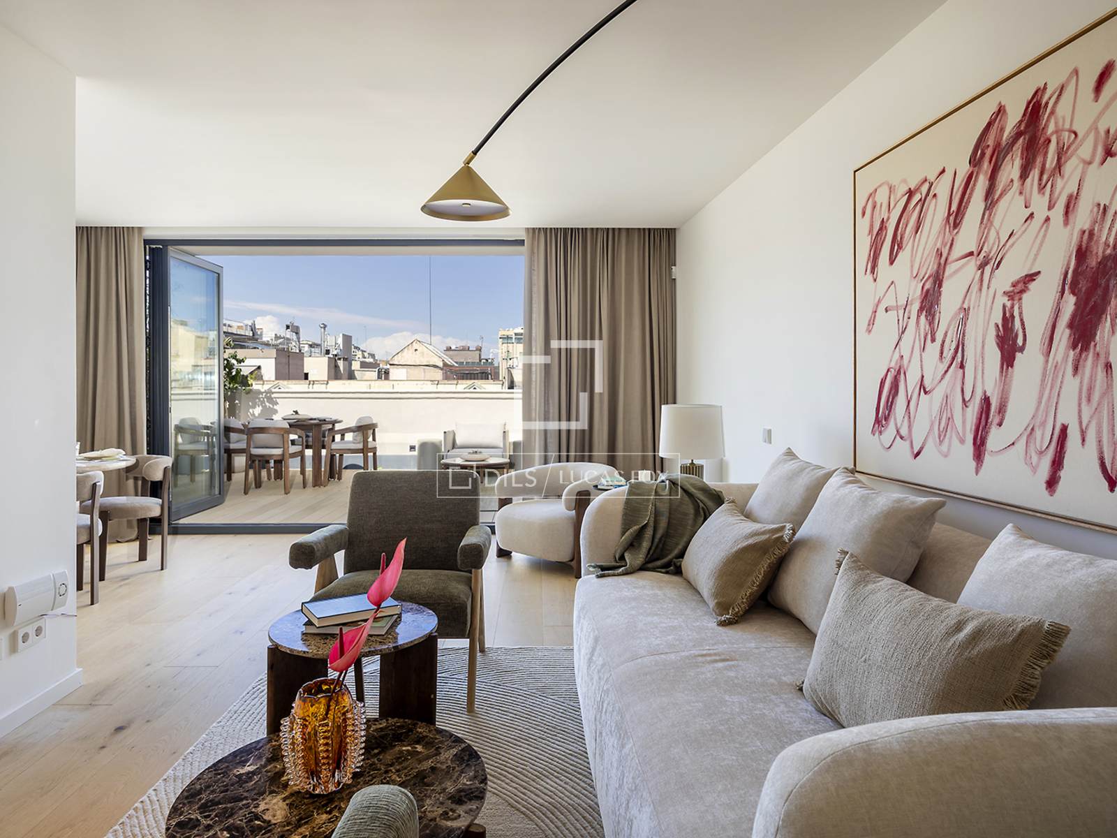 Penthouse w Barcelona, Hiszpania 2 sypialnie, 123 mkw. nr 150905