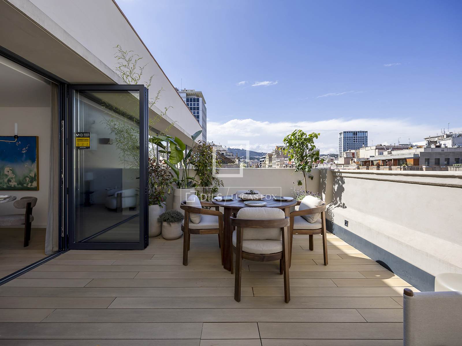Penthouse w Barcelona, Hiszpania 2 sypialnie, 123 mkw. nr 150905